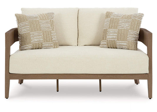 Serene Bay Outdoor Loveseat with Cushion