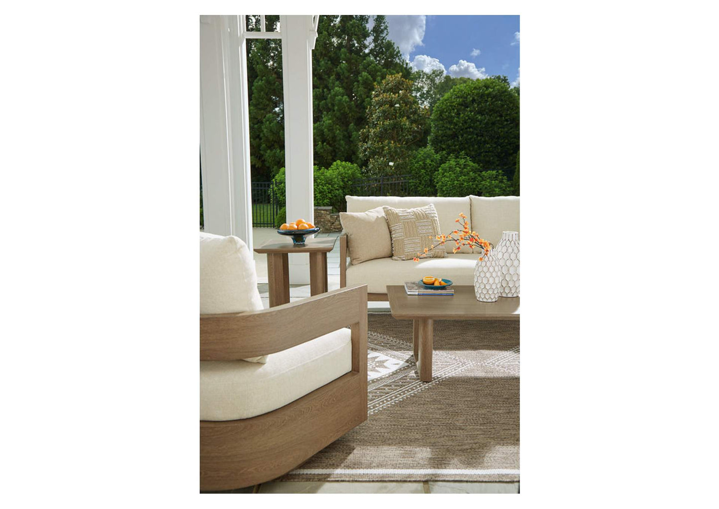 Serene Bay Outdoor Sofa with Cushion