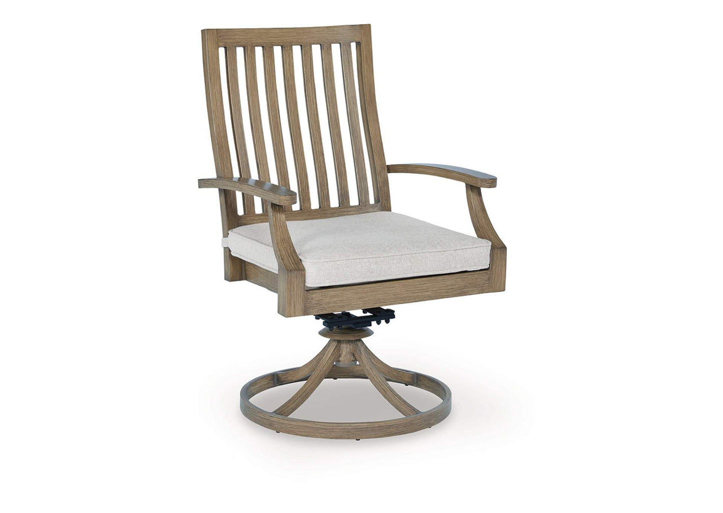 Rainier Ranch Outdoor Swivel Chair with Cushion (Set of 2)