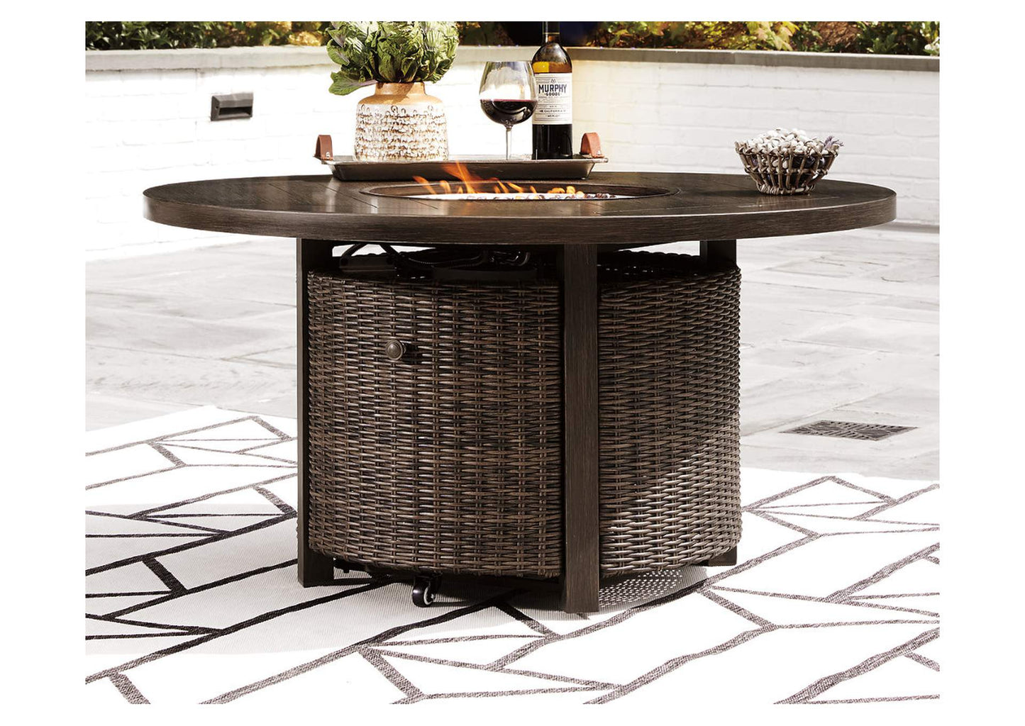 Paradise Trail Fire Pit Table