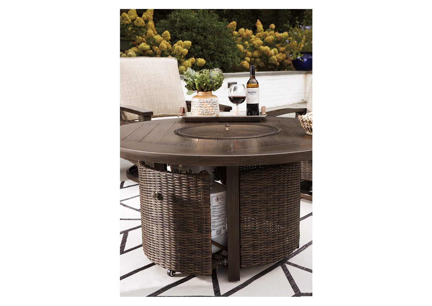 Paradise Trail Fire Pit Table