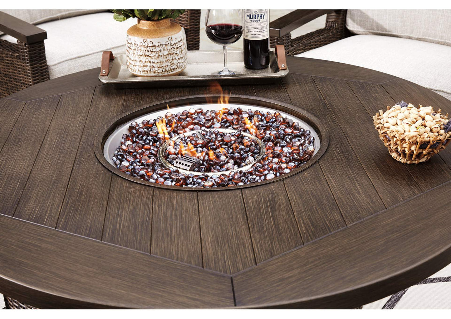 Paradise Trail Fire Pit Table