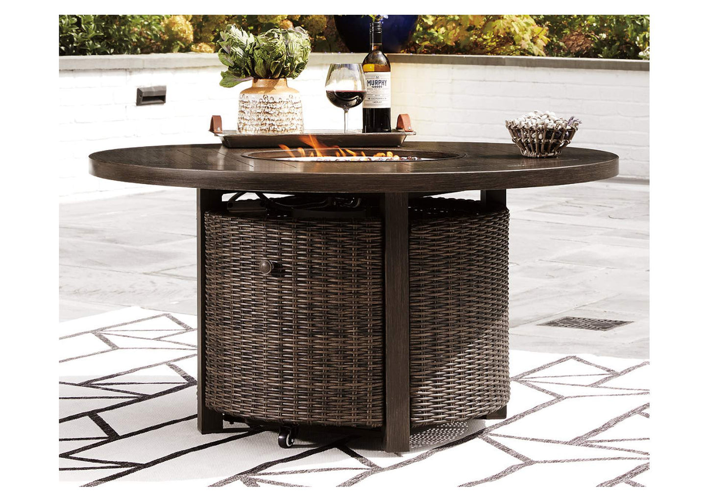 Paradise Trail Fire Pit Table