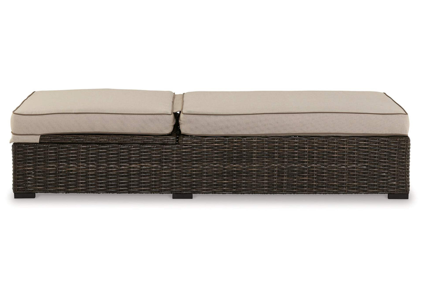 Coastline Bay Outdoor Chaise Lounge with Cushion