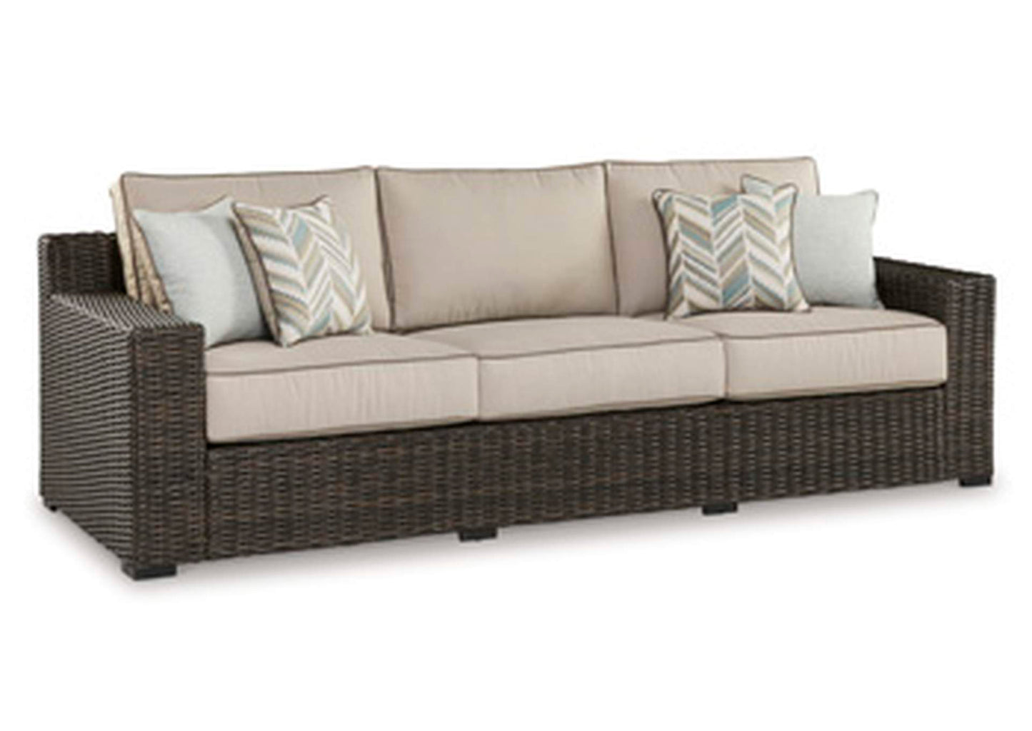 Coastline Bay Outdoor Sofa with Cushion