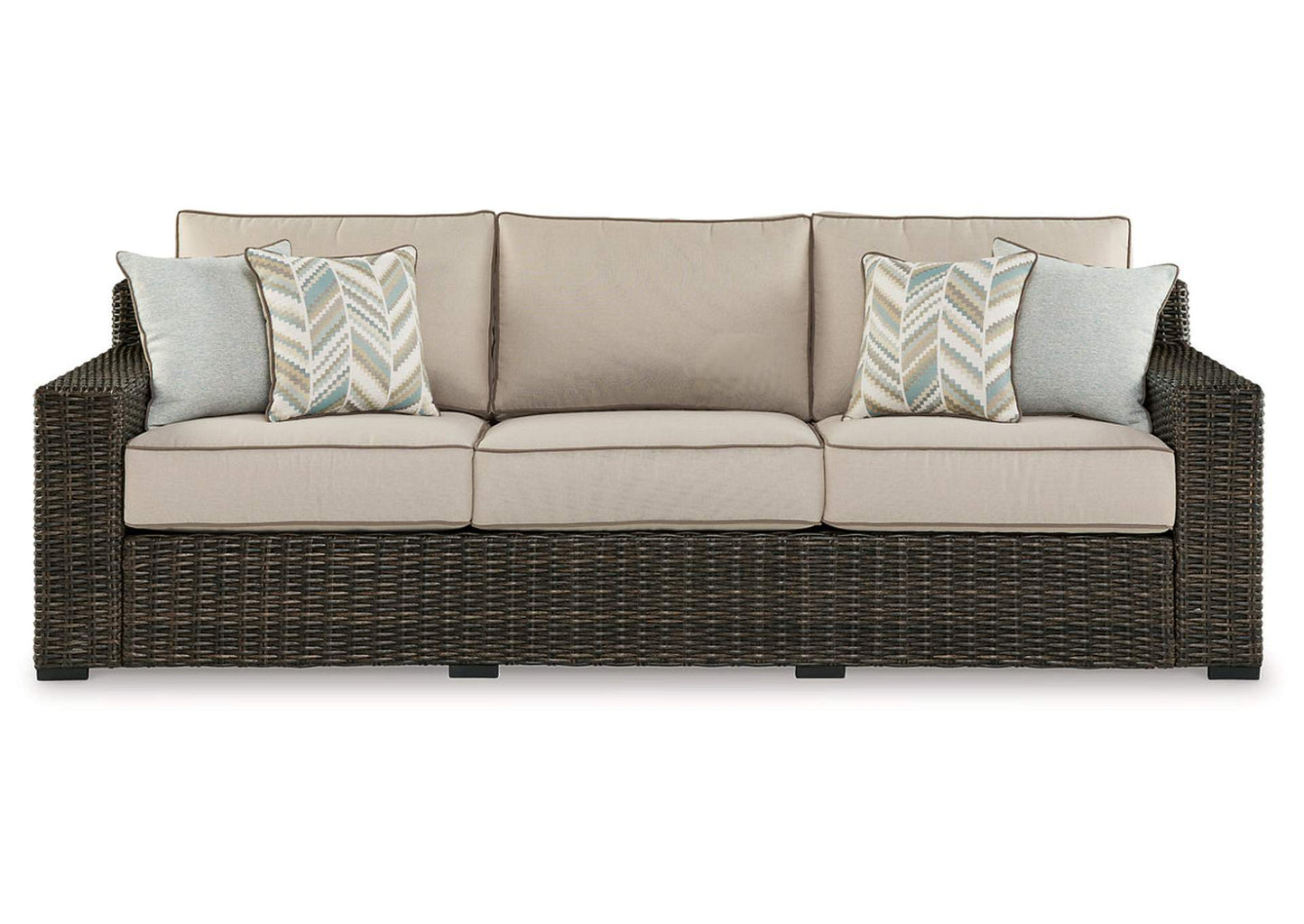 Coastline Bay Outdoor Sofa with Cushion