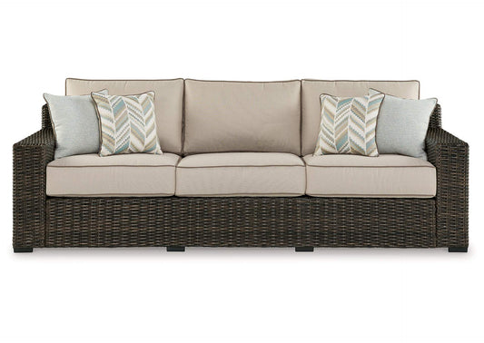 Coastline Bay Outdoor Sofa with Cushion