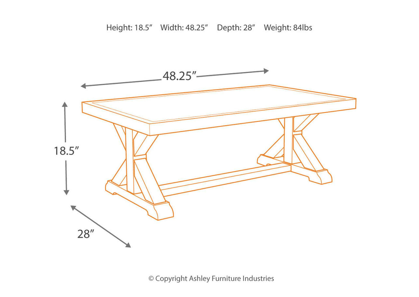 Beachcroft 5-Piece Outdoor Sectional with Coffee Table