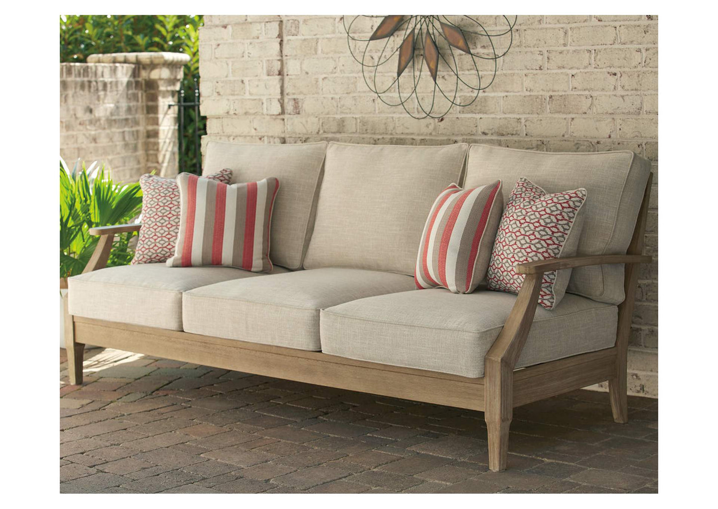 Clare View Outdoor Sofa with Lounge Chair