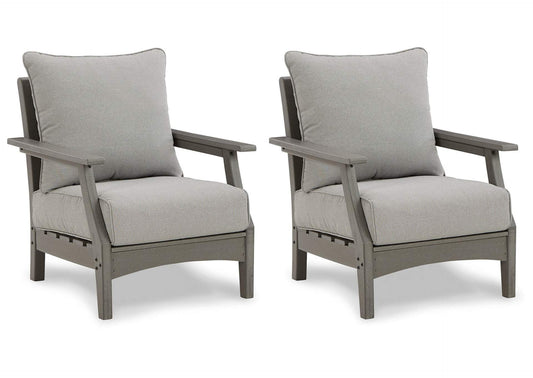 Visola Lounge Chair with Cushion (Set of 2)