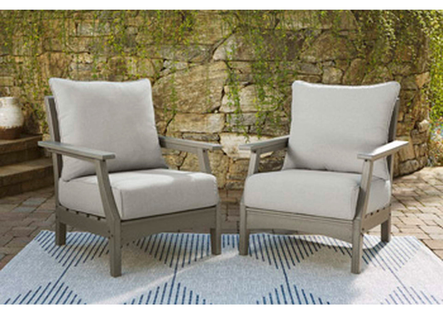 Visola Lounge Chair with Cushion (Set of 2)