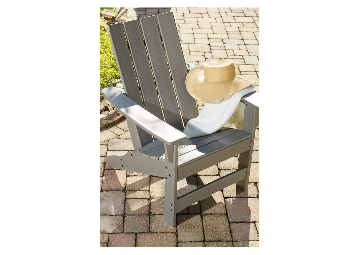 Visola Outdoor Adirondack Chair Set with End Table