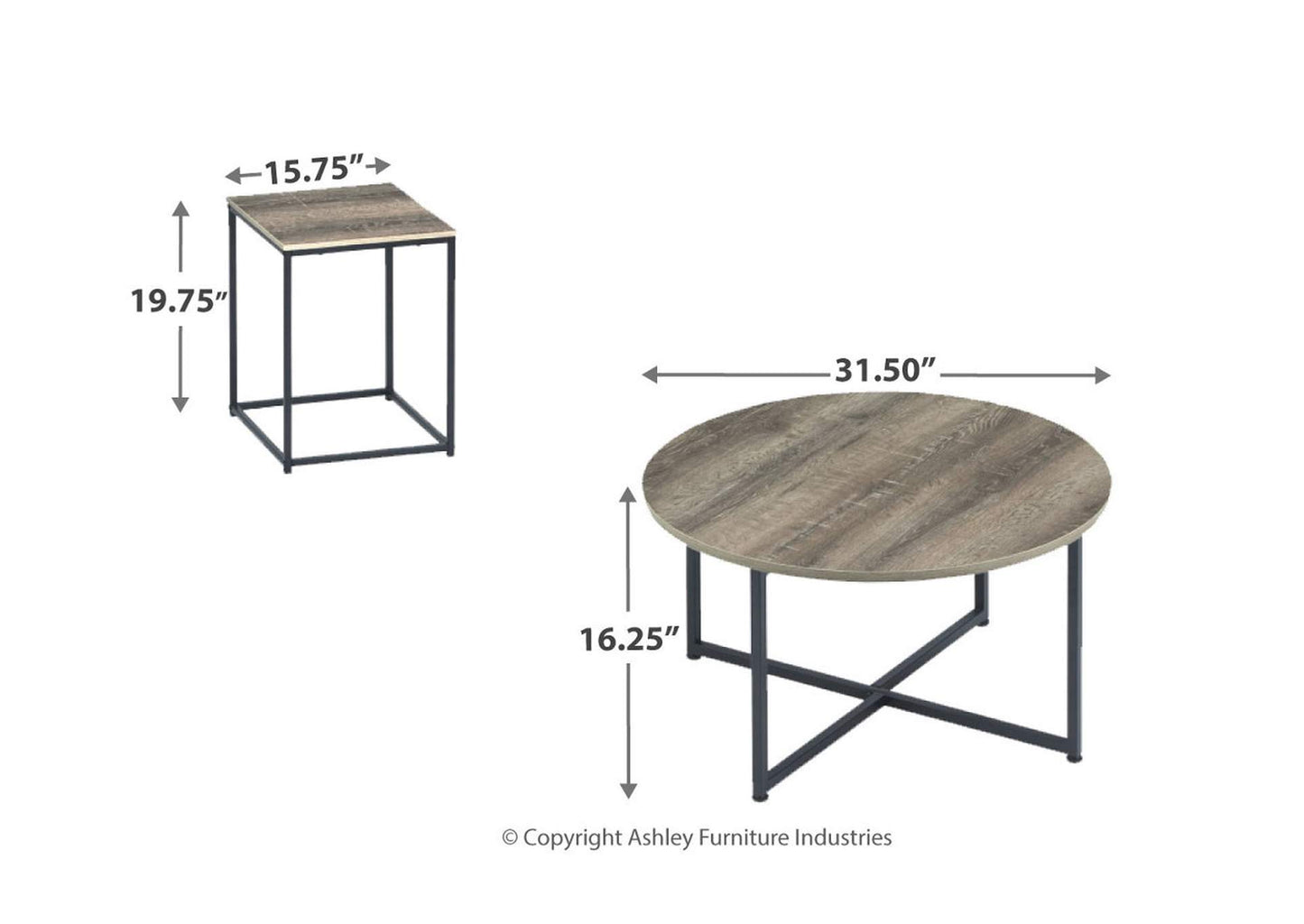 Wadeworth Table (Set of 3)