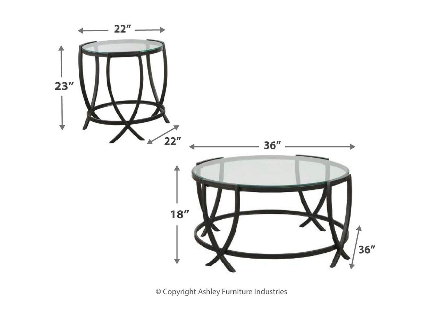 Tarrin Table (Set of 3)