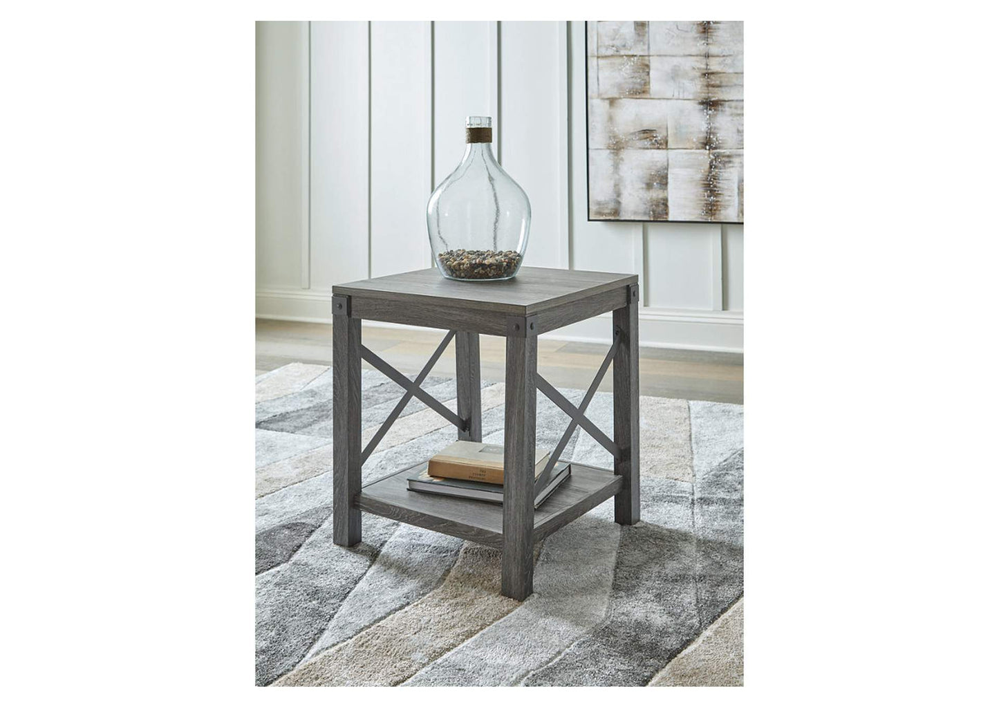 Freedan Coffee Table with 2 End Tables