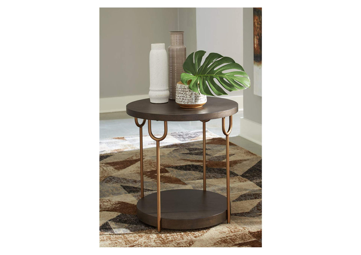 Brazburn Coffee Table with 2 End Tables