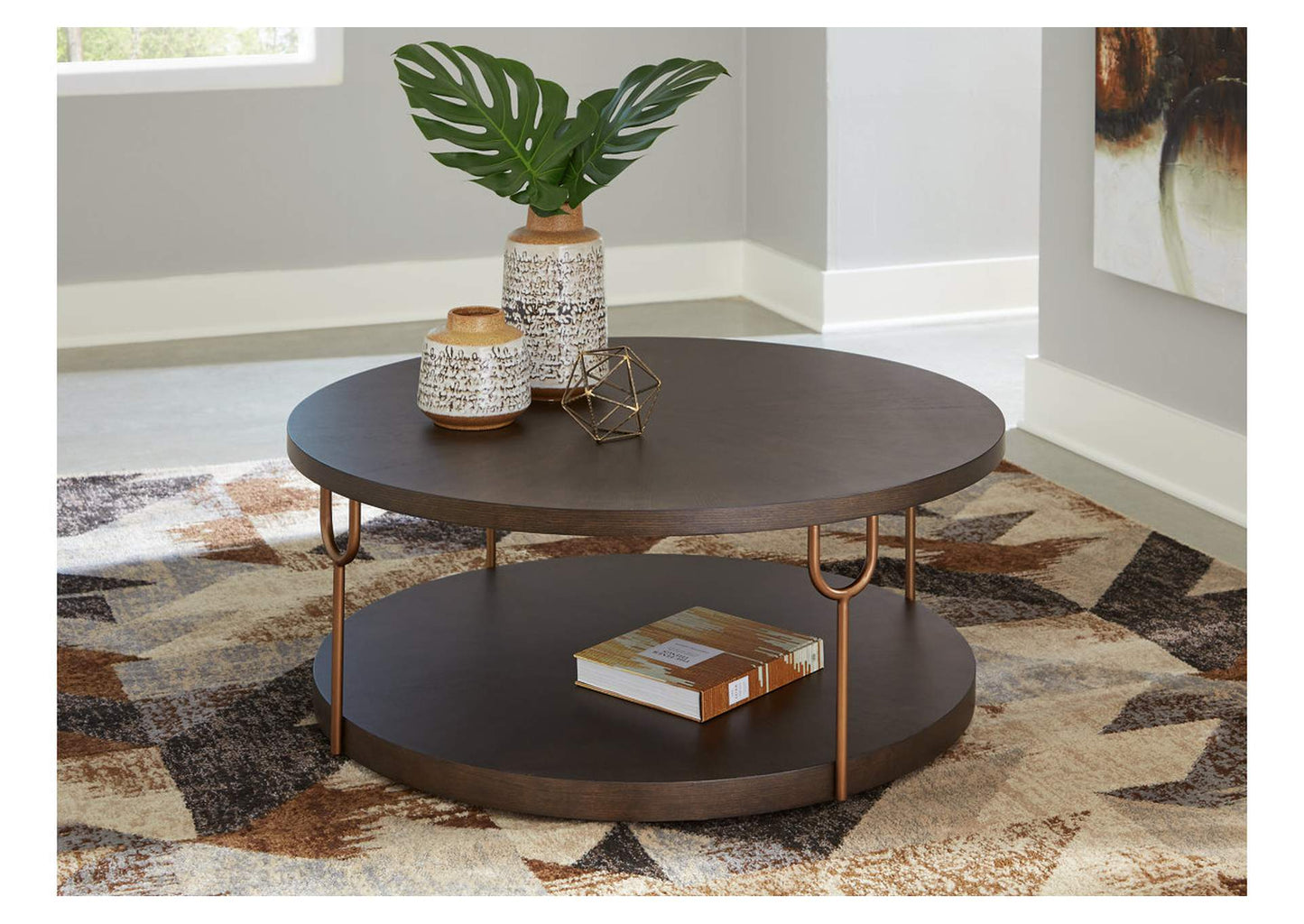 Brazburn Coffee Table with 2 End Tables