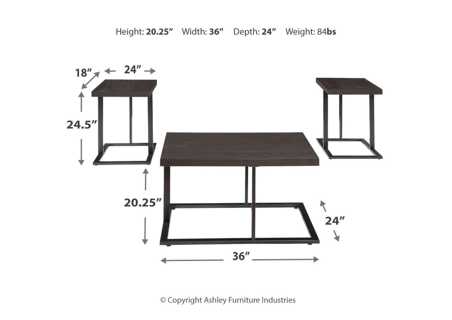 Airdon Table (Set of 3)