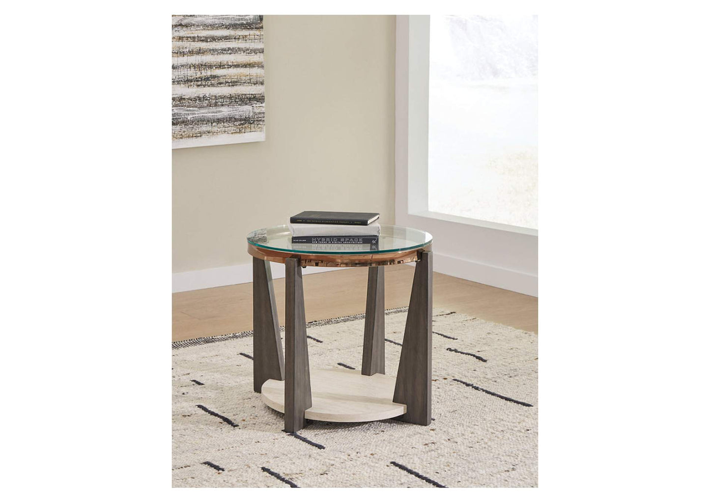 Frazwa Coffee Table with 2 End Tables