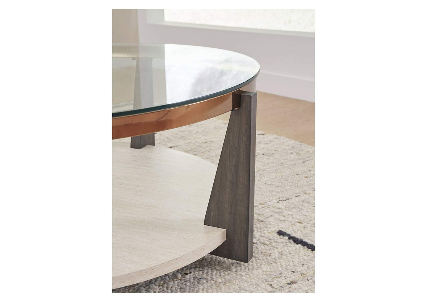 Frazwa Coffee Table with 2 End Tables