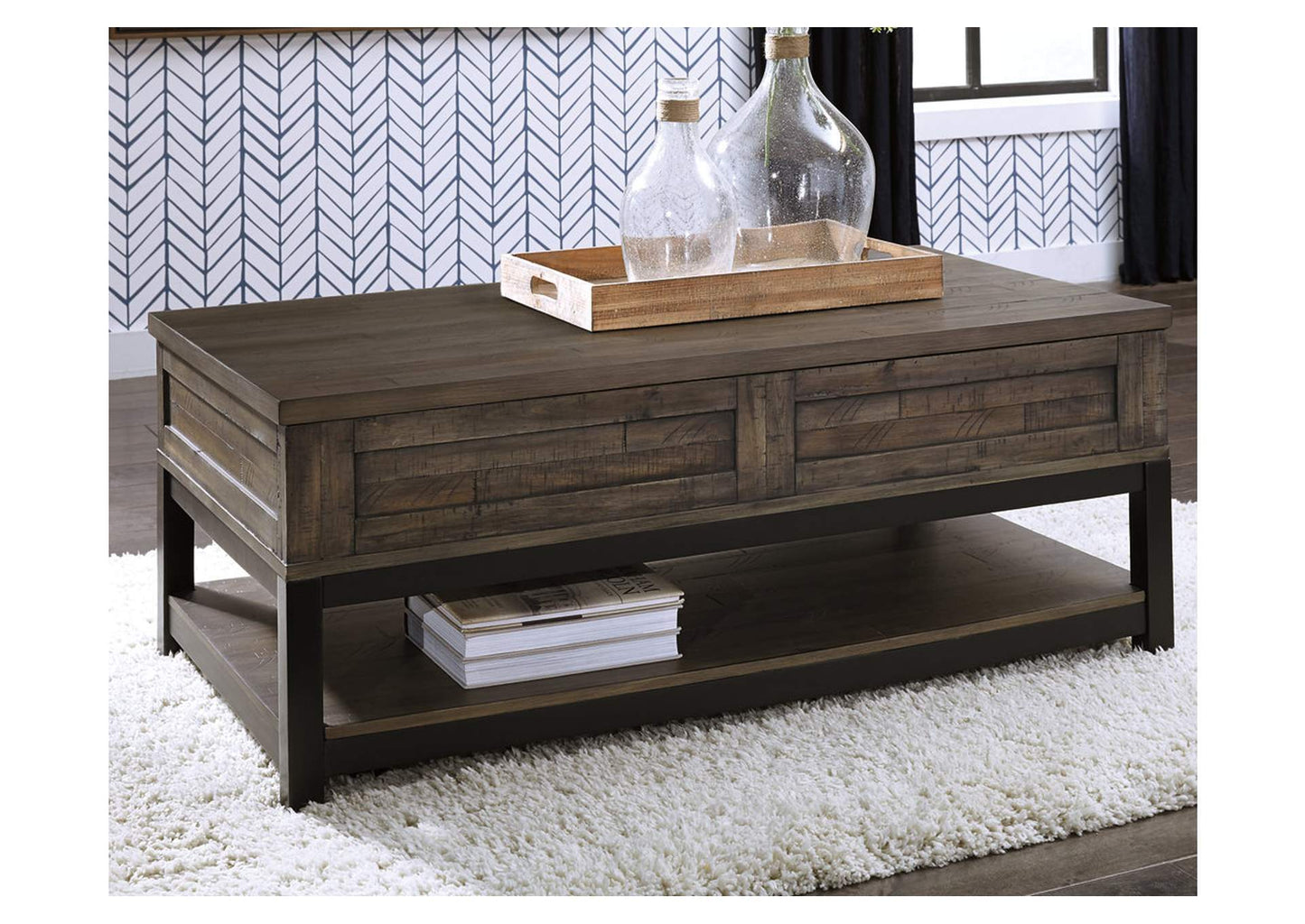 Johurst Coffee Table with 2 End Tables