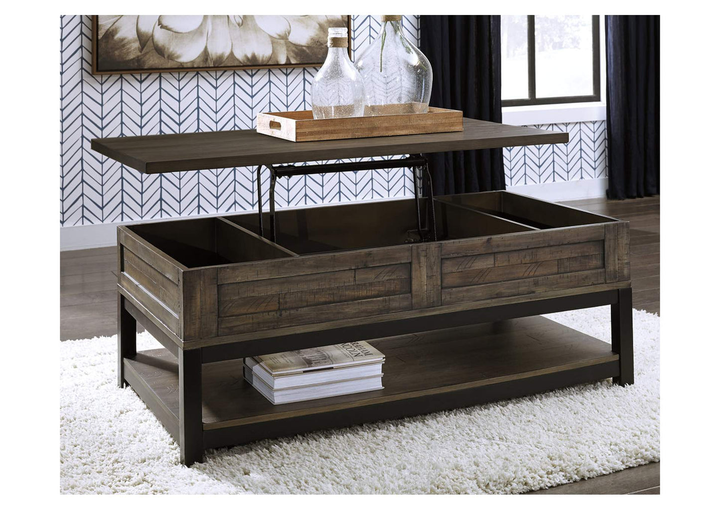 Johurst Coffee Table with Lift Top