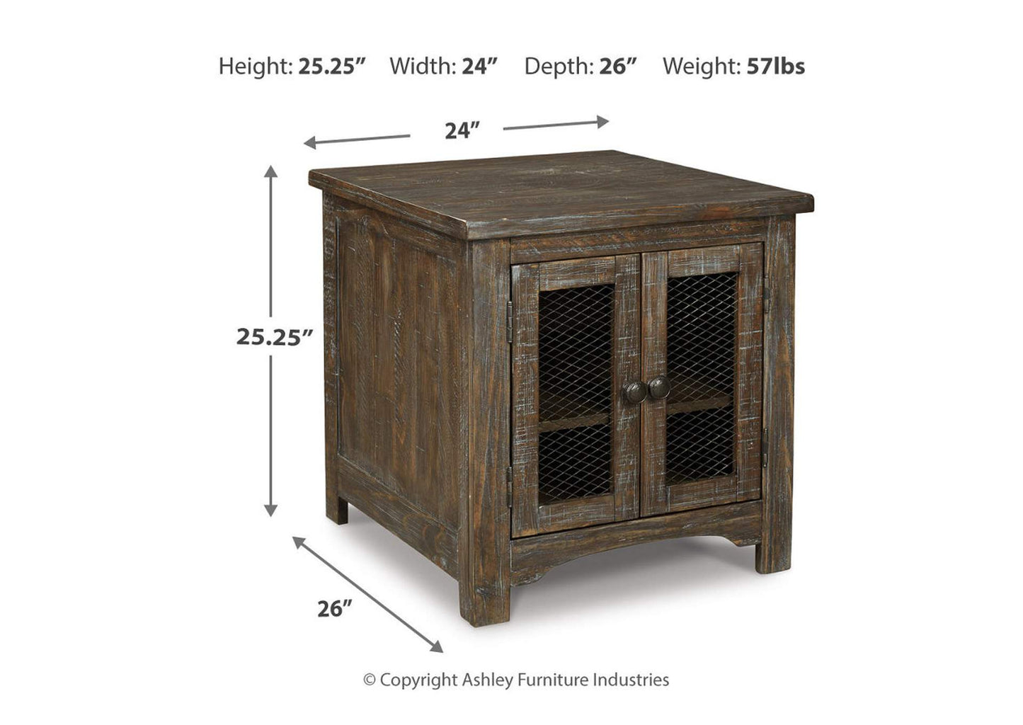 Danell Ridge Coffee Table with 2 End Tables