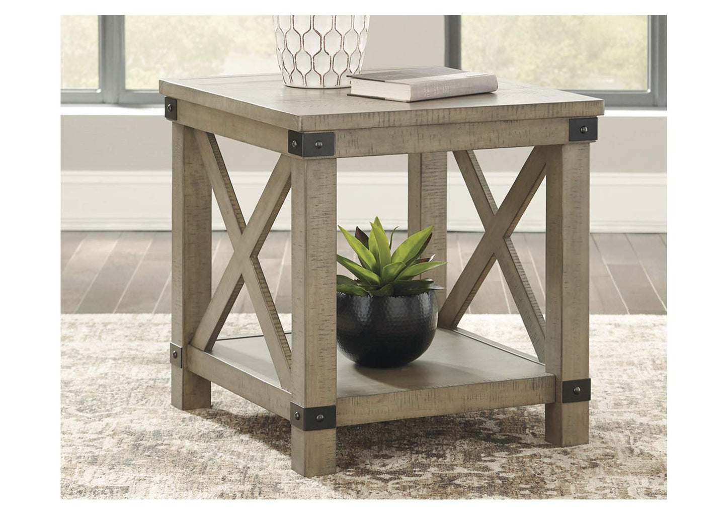 Aldwin Coffee Table with 2 End Tables