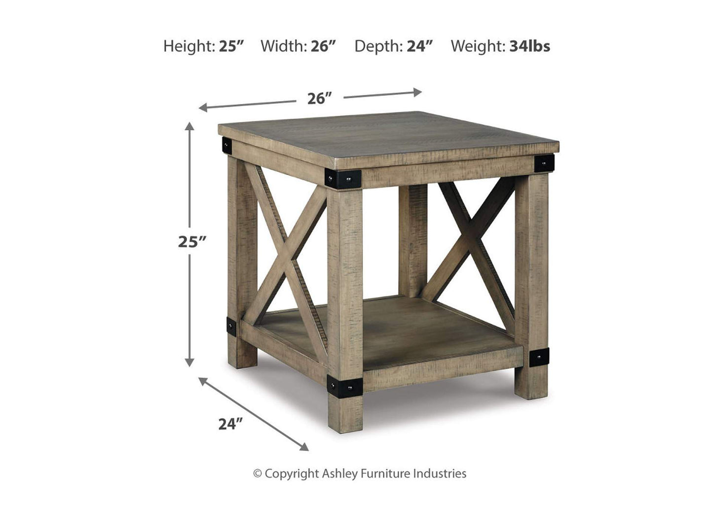 Aldwin 2 End Tables