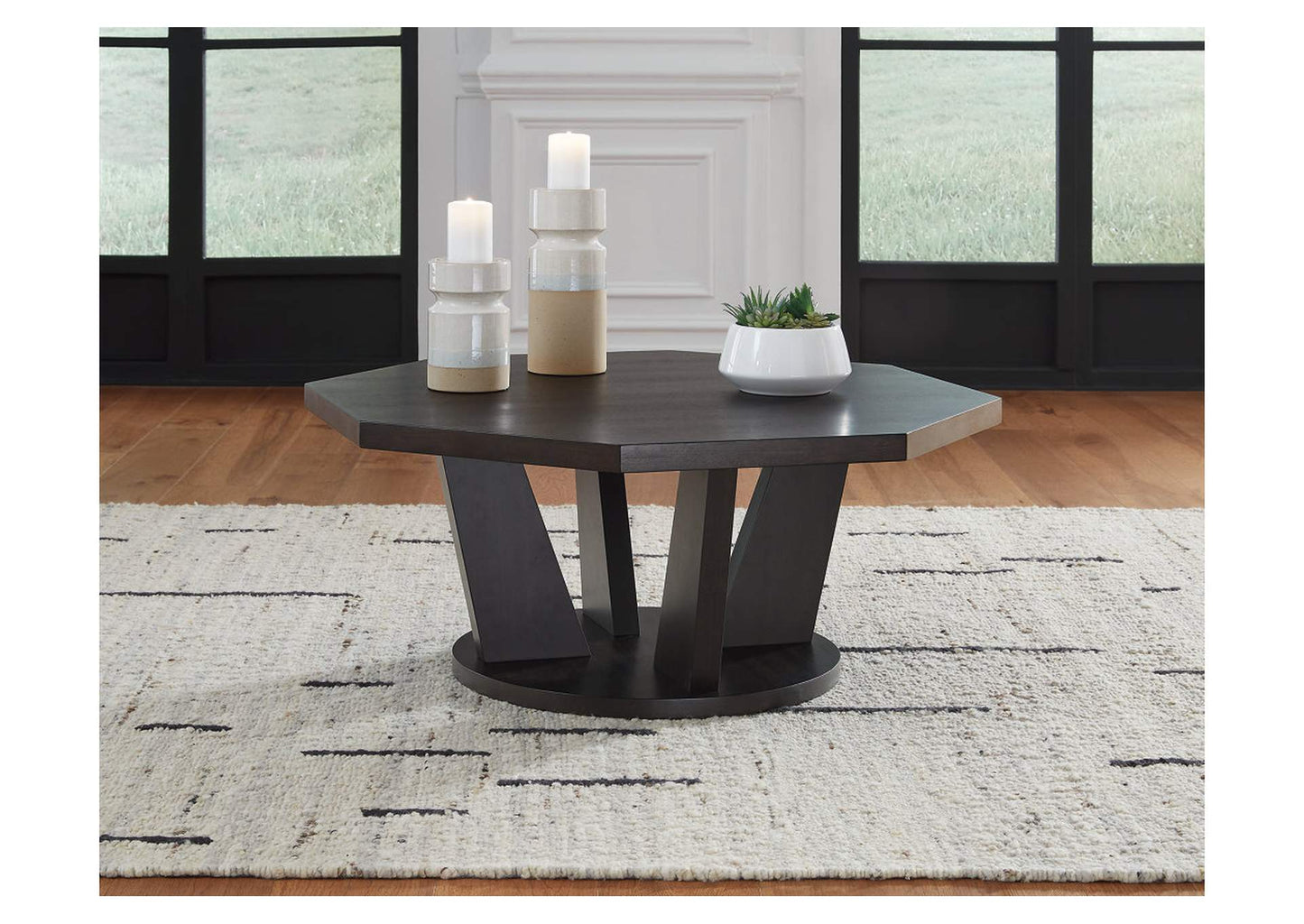 Chasinfield Coffee Table with 2 End Tables