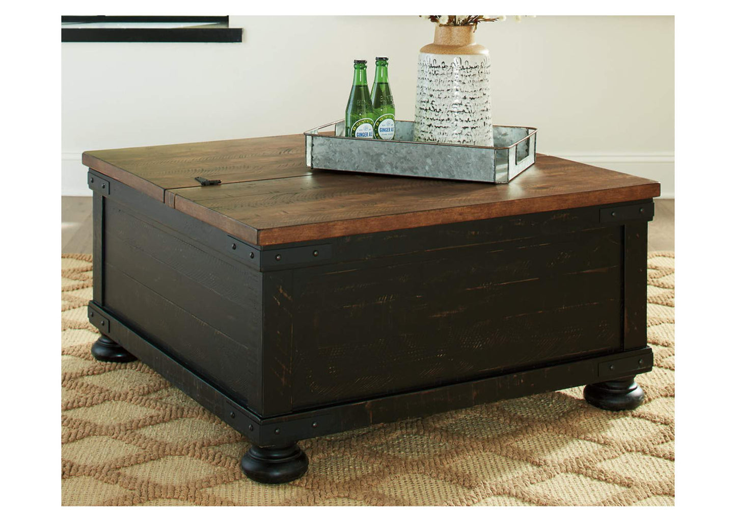 Valebeck Coffee Table with 1 End Table