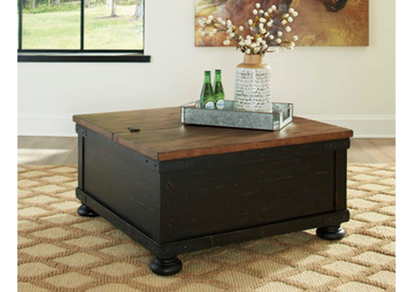 Valebeck Coffee Table with Lift Top