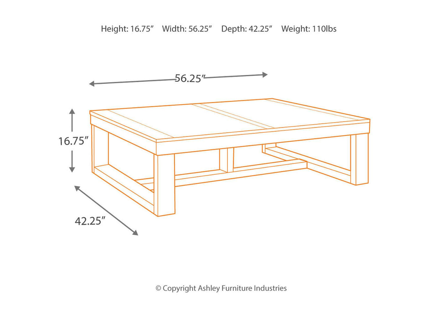 Watson Coffee Table with 1 End Table