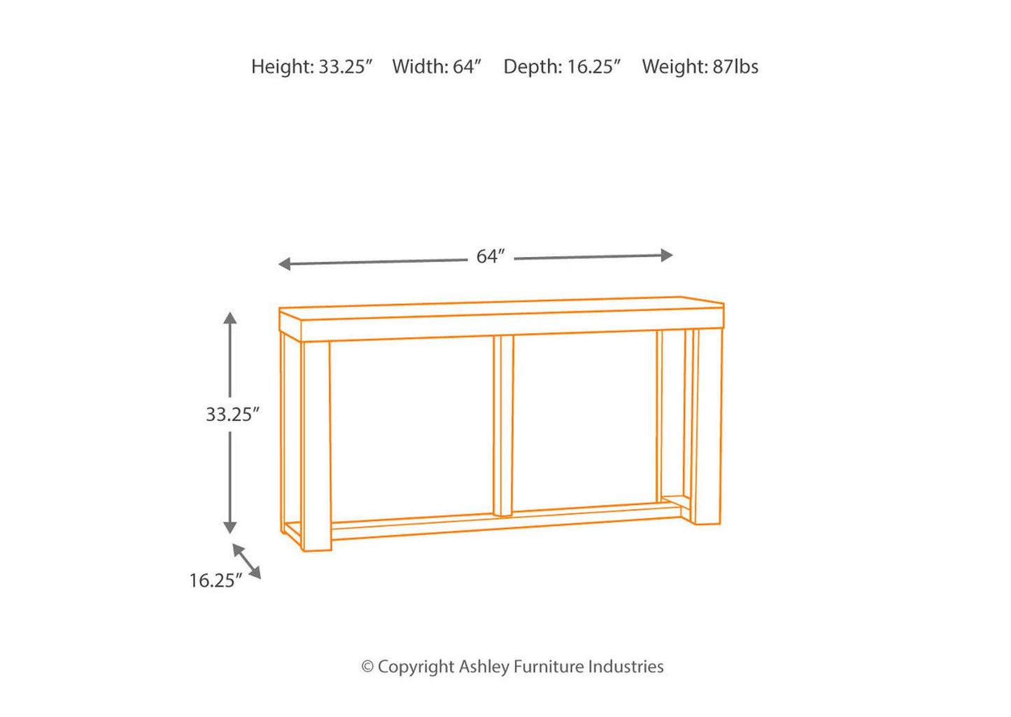 Watson Sofa/Console Table