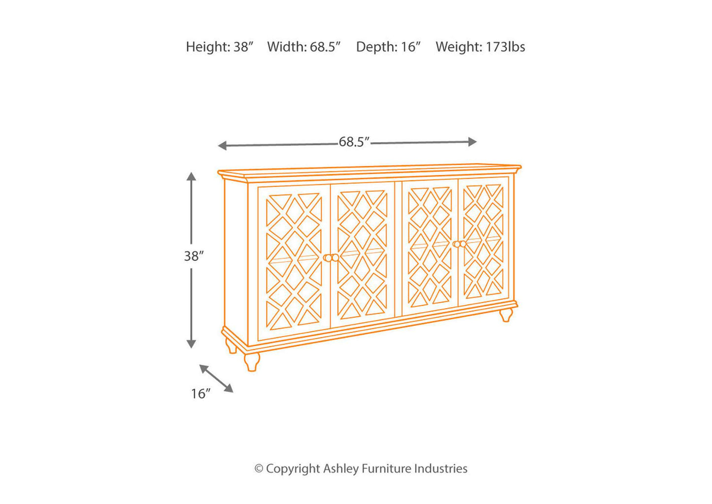 Mirimyn Accent Cabinet