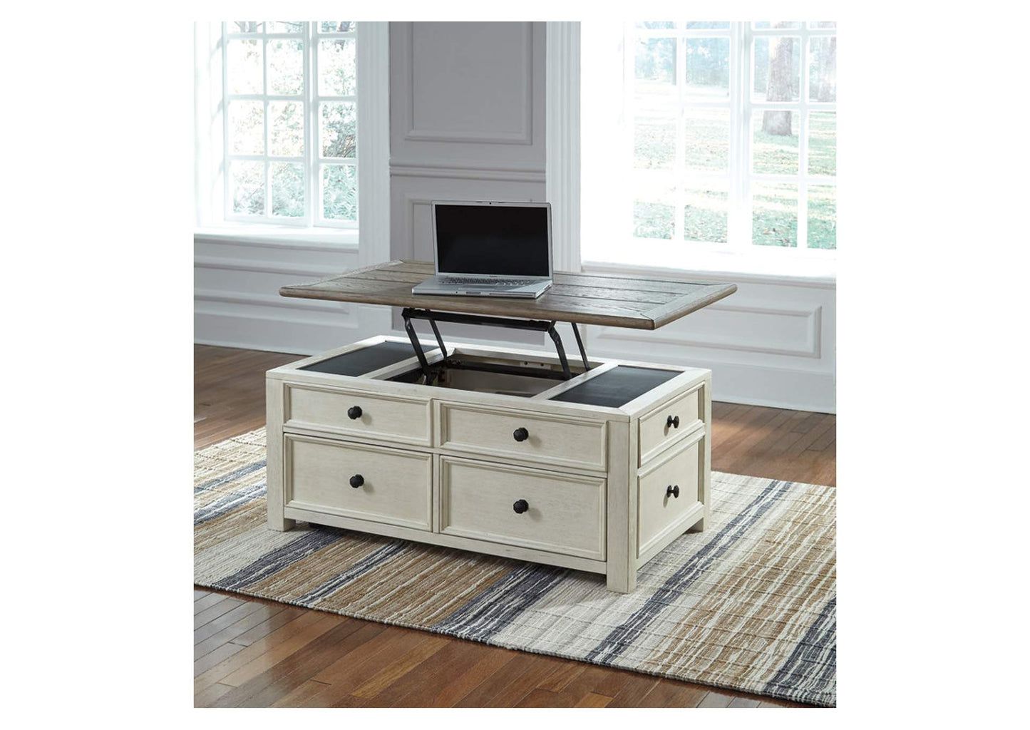 Bolanburg Coffee Table with 2 End Tables