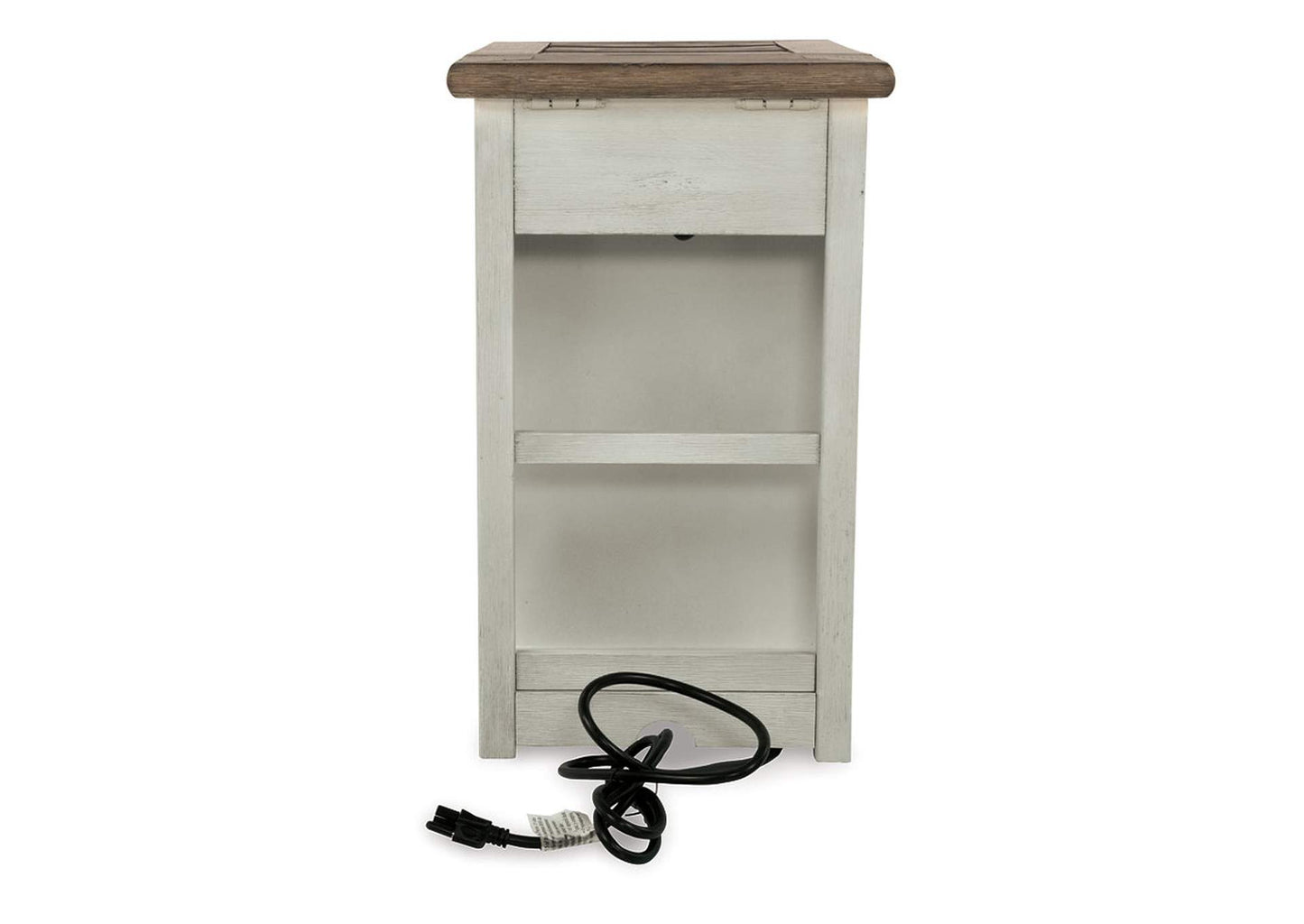 Bolanburg Chairside End Table with USB Ports & Outlets