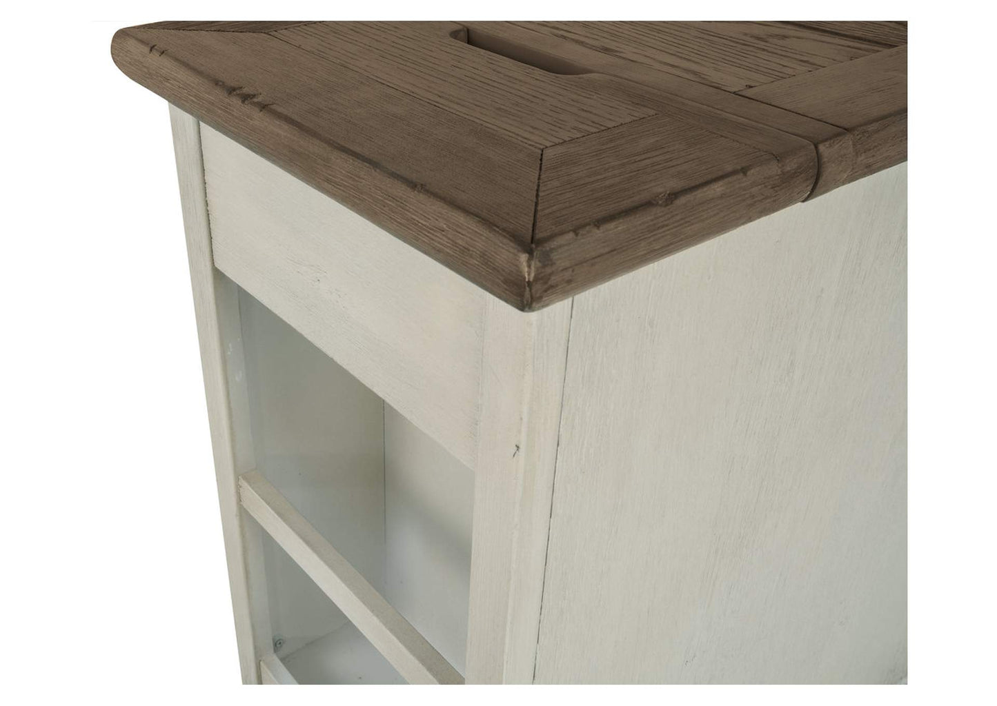 Bolanburg Chairside End Table with USB Ports & Outlets