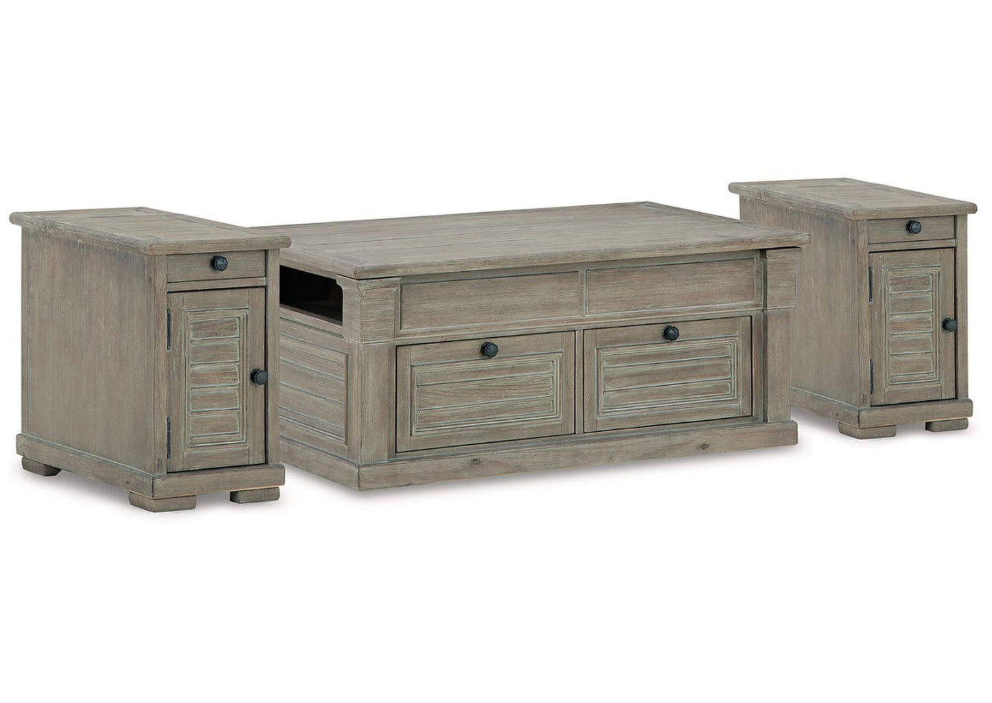 Moreshire Coffee Table with 2 End Tables