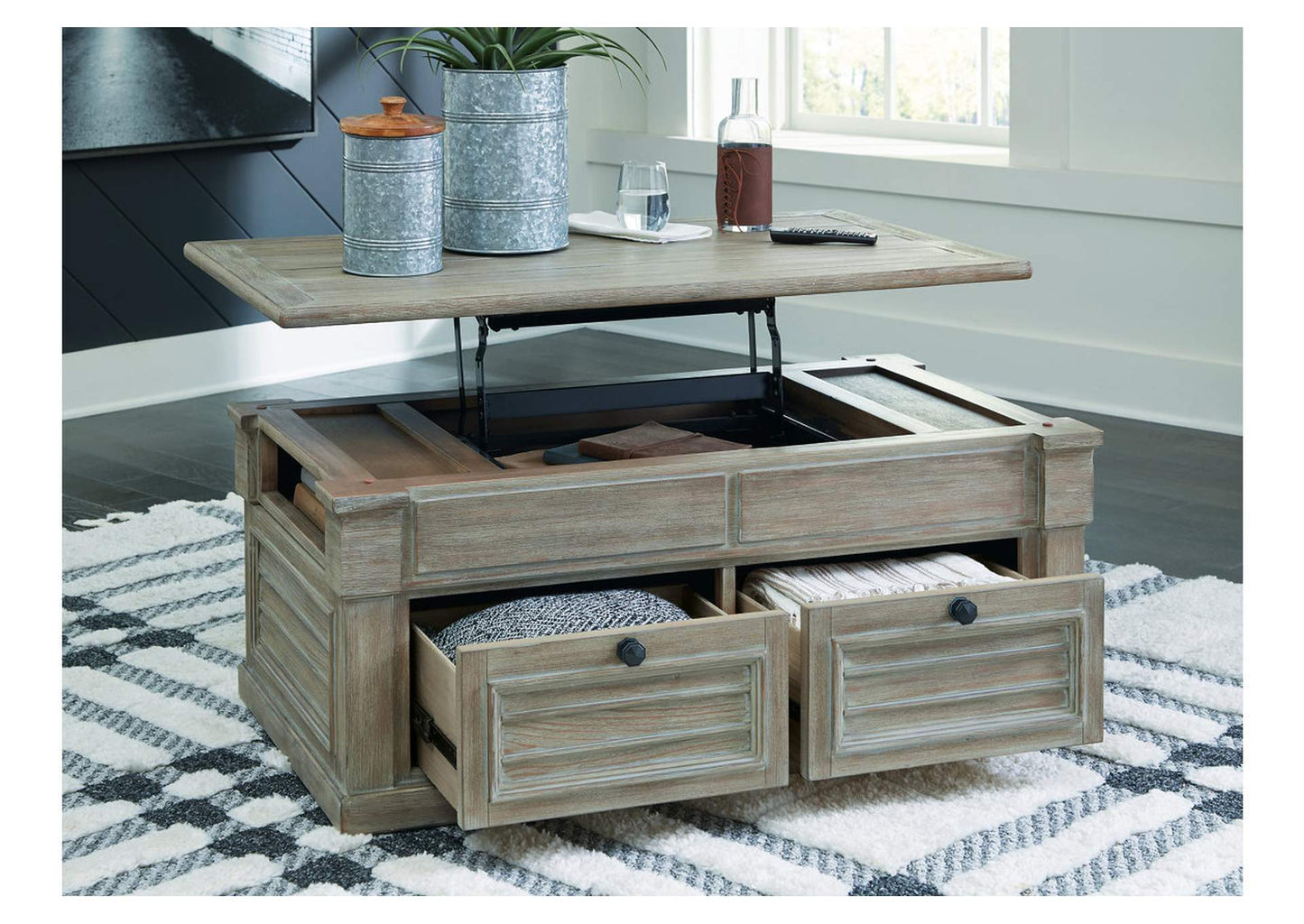 Moreshire Coffee Table with 2 End Tables