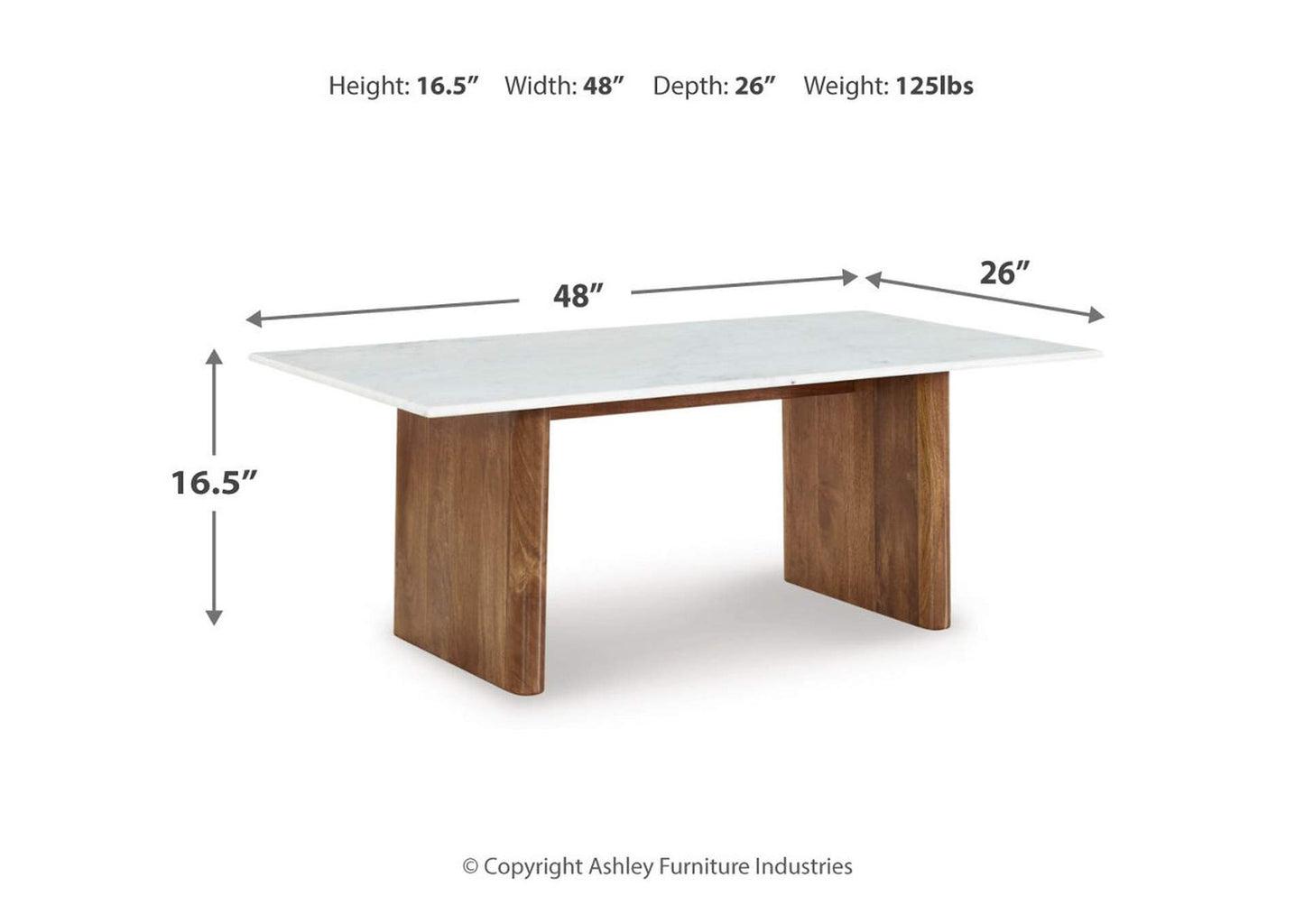 Isanti Coffee Table with 2 End Tables