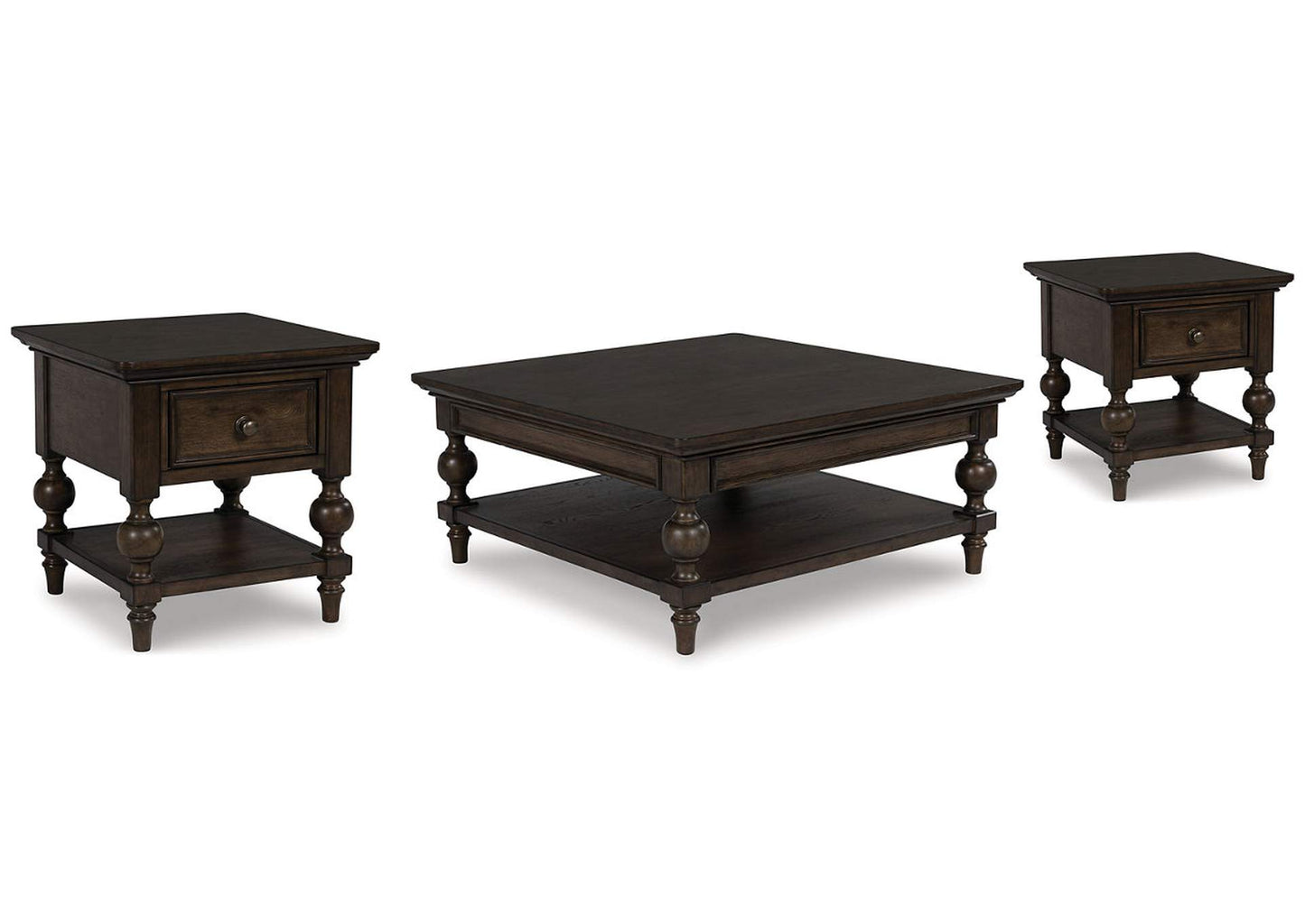 Veramond Coffee Table with 2 End Tables