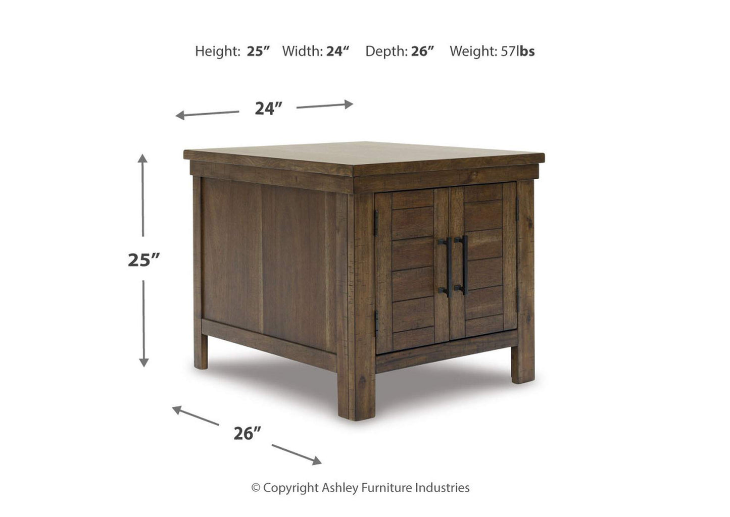 Moriville Coffee Table with 1 End Table