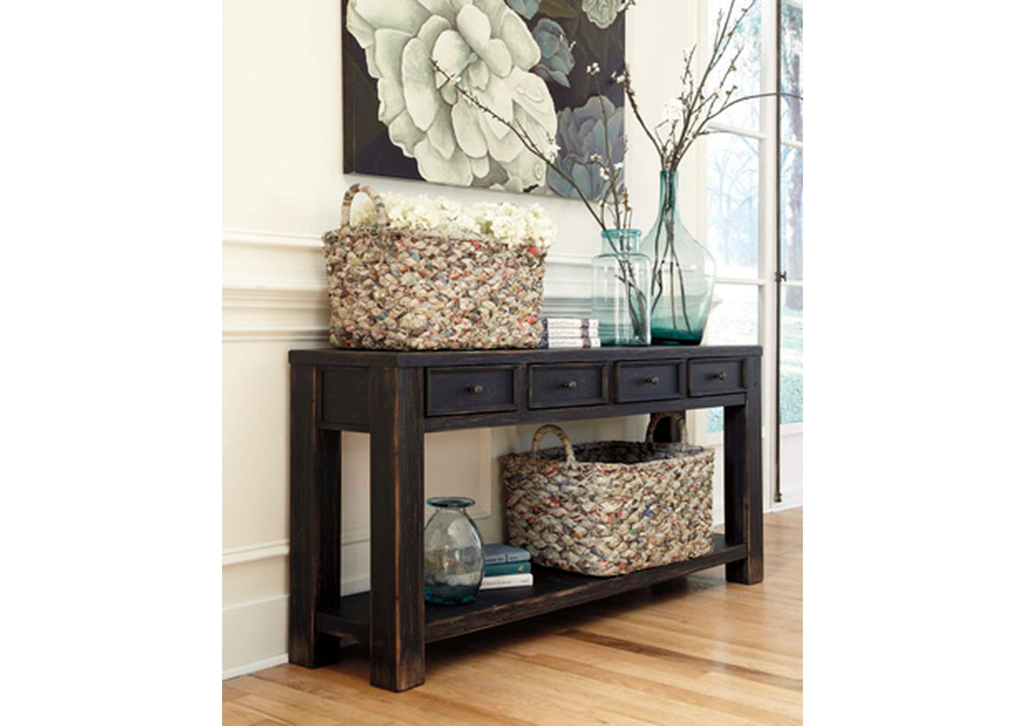 Gavelston Sofa/Console Table