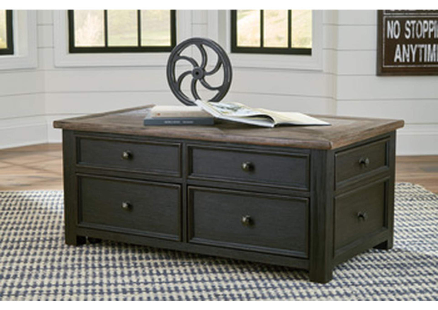 Tyler Creek Coffee Table with Lift Top