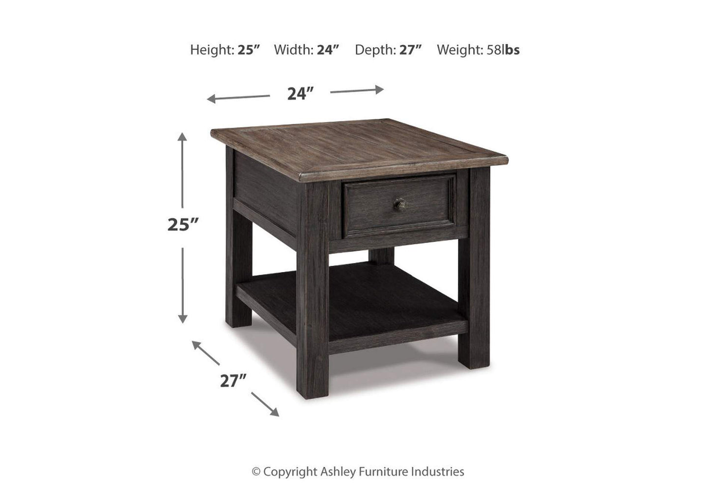 Tyler Creek End Table