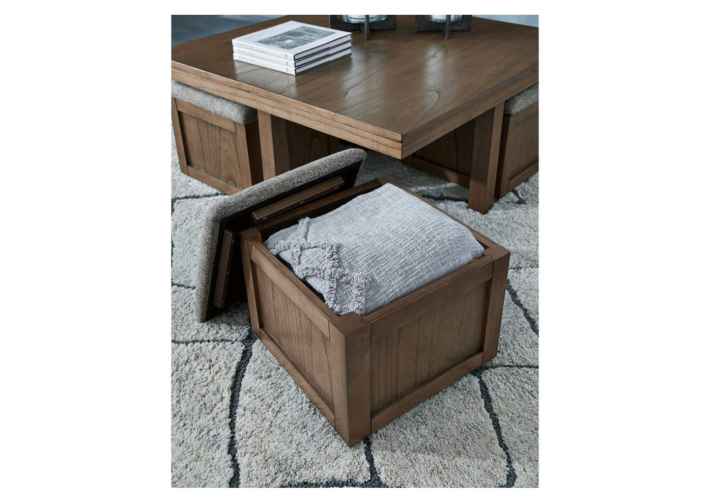 Boardernest Coffee Table with 1 End Table