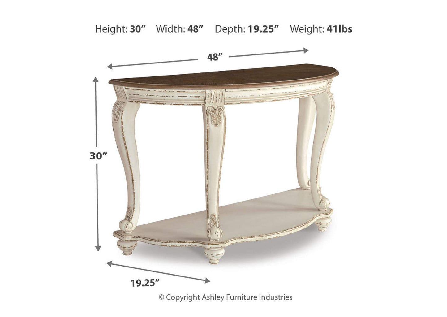 Realyn Sofa Table