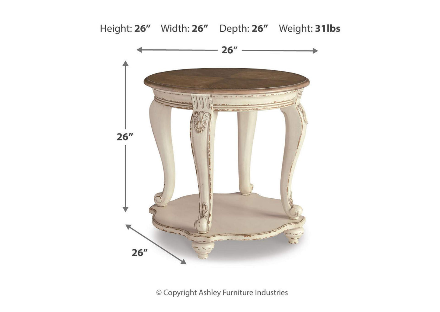 Realyn 2 End Tables