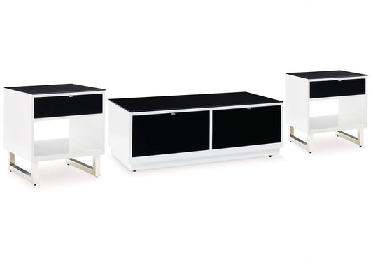 Gardoni Coffee Table with 2 End Tables